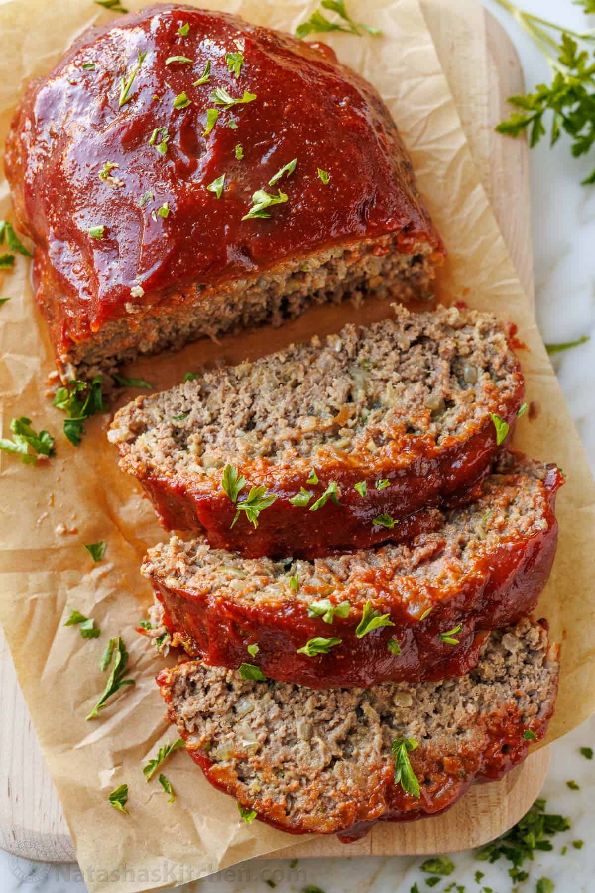 Homestyle Glazed Meatloaf